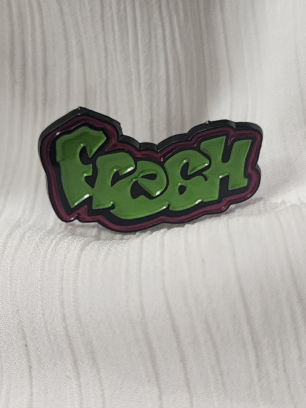 ✨️ 💚 "Fresh" Graffiti Style Enamel Pin